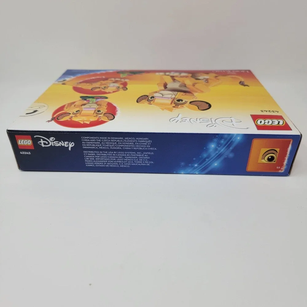 New! LEGO Disney 43243 Simba the Lion King Cub Building Set - 222 pcs - Ages 6+